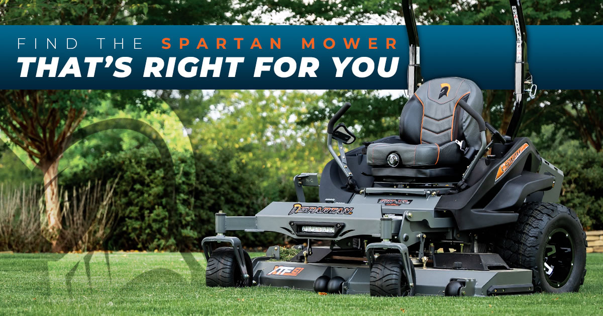 Find the Spartan Mower That's Right For You