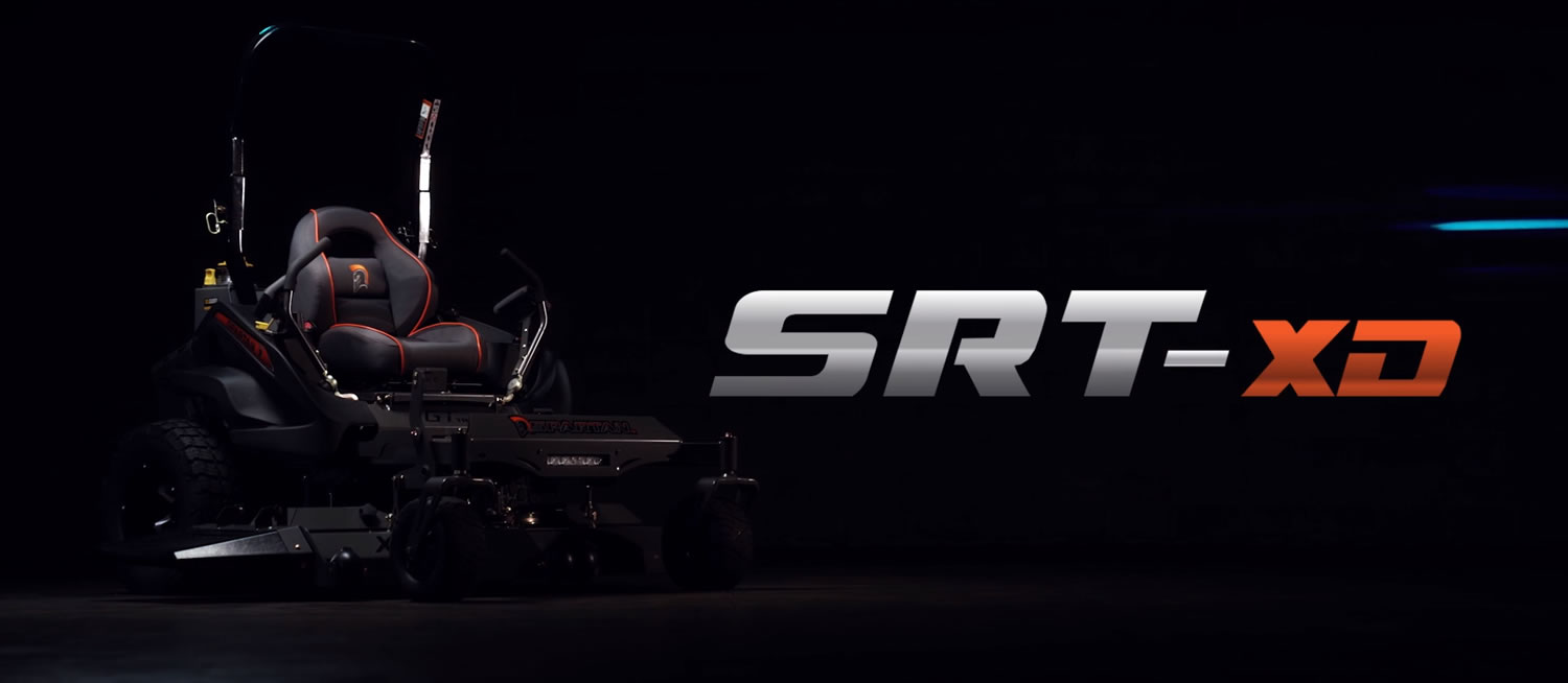 SRT-XD mower ad
